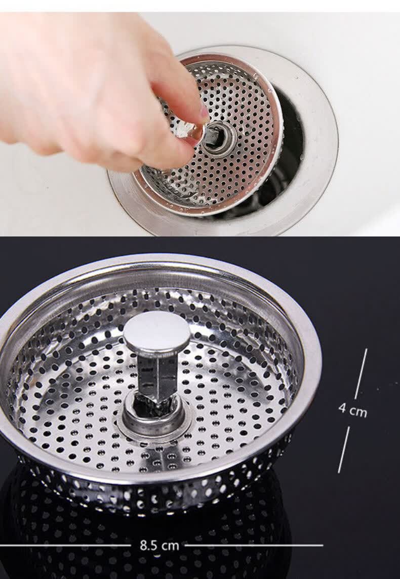 诺雅兰水槽过滤网不锈钢厨房洗菜盆防堵塞过滤器卫生间洗手盆卫浴下水