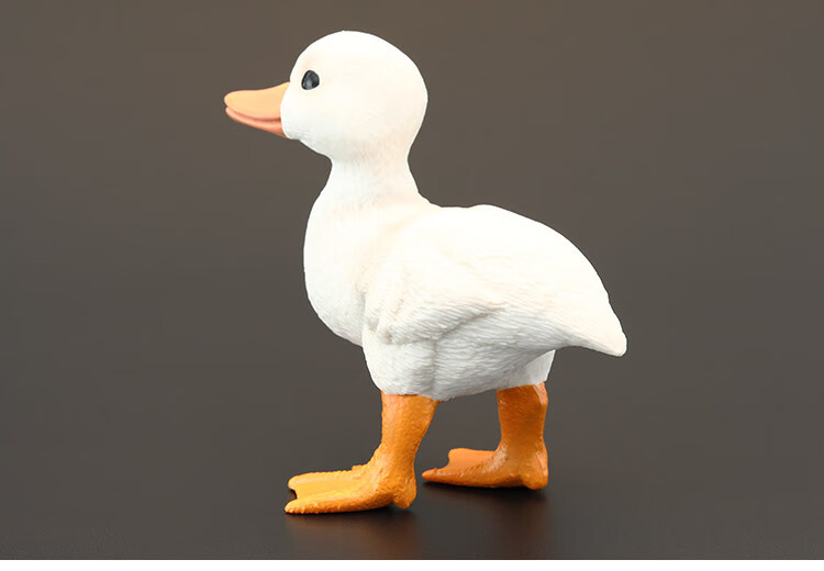 儿童仿真野生动物玩具仿真动物模型 鸭子小黄鸭duck家鸭礼品摆件 小鸡