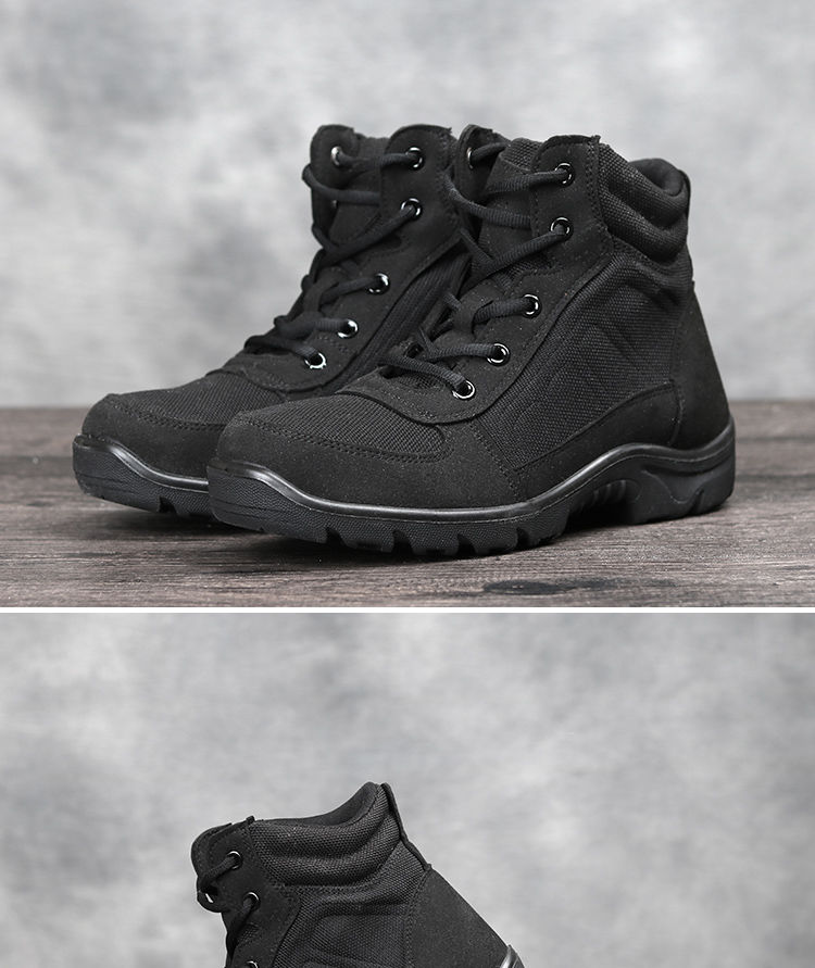 351417轻便防寒靴新款3514冬季二棉鞋男鞋加厚加绒黑色工作鞋防水