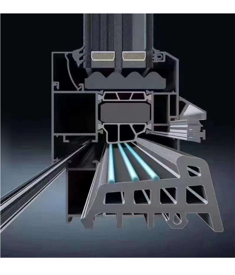 墨本海口三亚断桥铝门窗封阳台窗户断桥铝合金门窗平开窗隔音隔热定制
