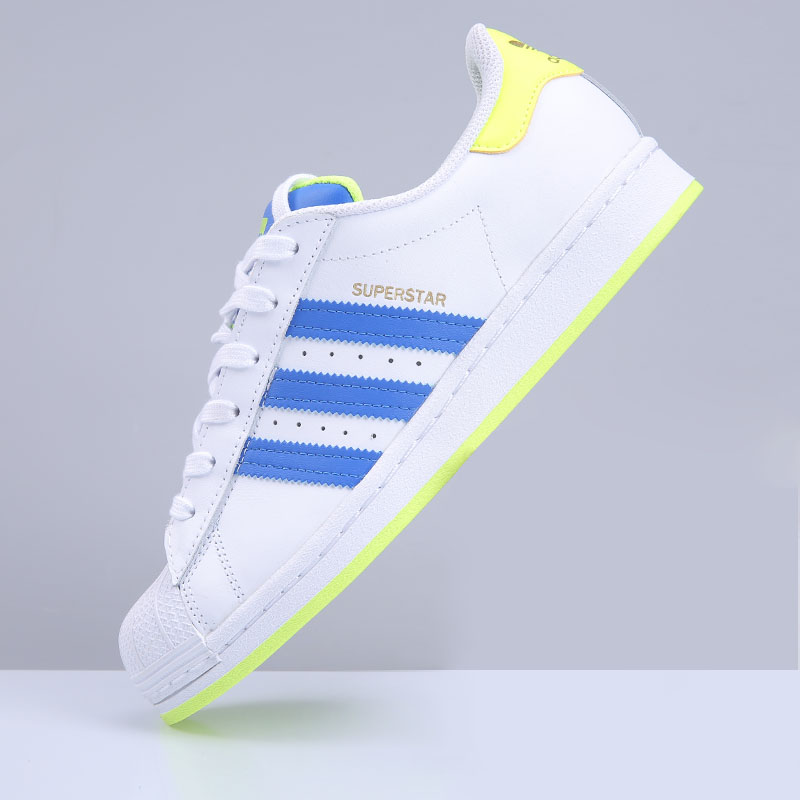 adidas阿迪达斯三叶草superstarlaceless贝壳头无鞋带一脚穿休闲板鞋