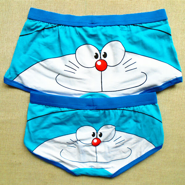 midnite star 超人棉男士平角裤衩 可爱卡通情侣内裤 女士三角底裤头