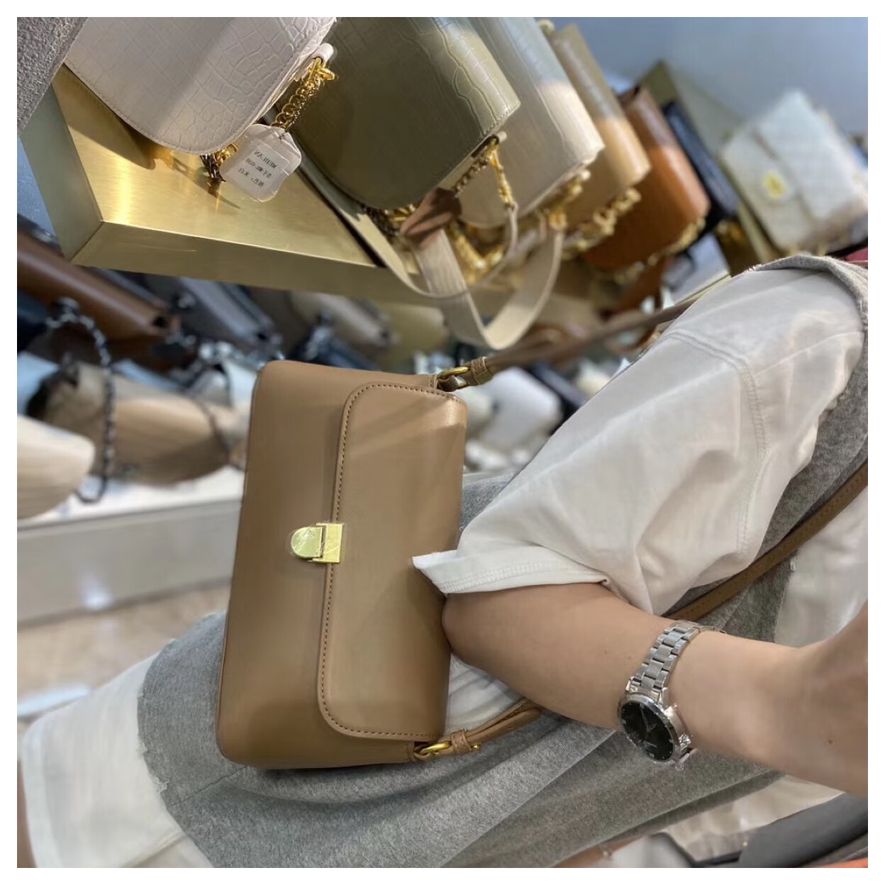 sara lee品牌 韩版包包女斜挎包ins洋气简约百搭女包2020新款时尚潮流