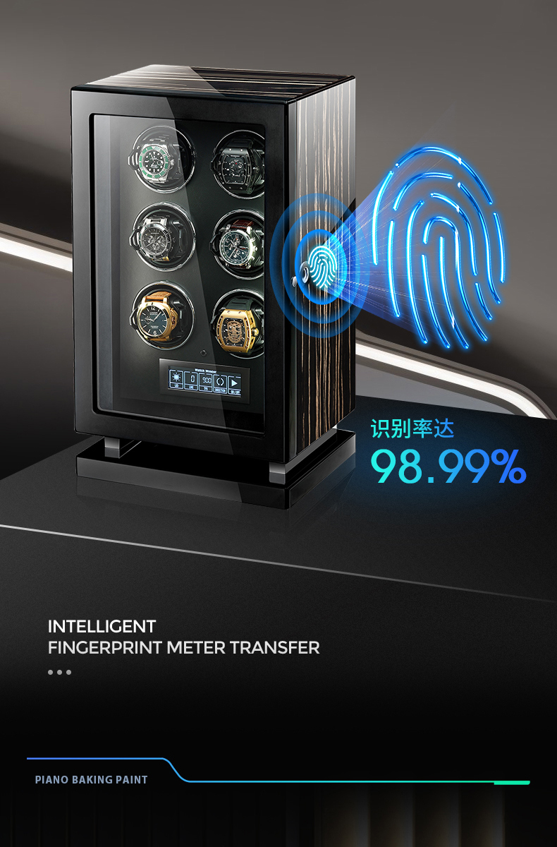 米兰茜摇表器机械表转动放置器转表器手表收纳盒晃表器自动上链摇摆器