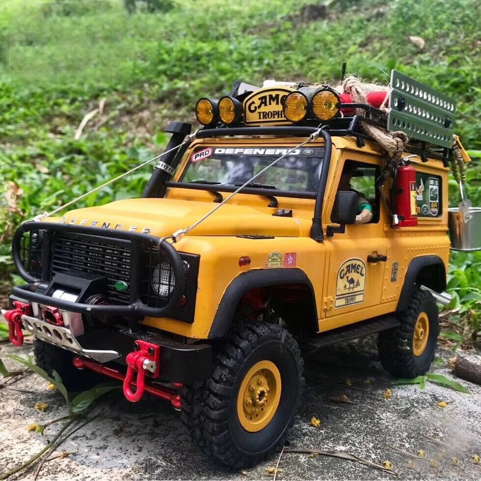 攀爬车心情件莽牛mn99s大g500仿真攀爬模型车 scx10装饰件救援行李网