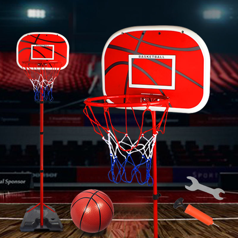 儿童篮球架可升降移动室内投篮框宝宝小孩家用3球类玩具6男孩10岁生日