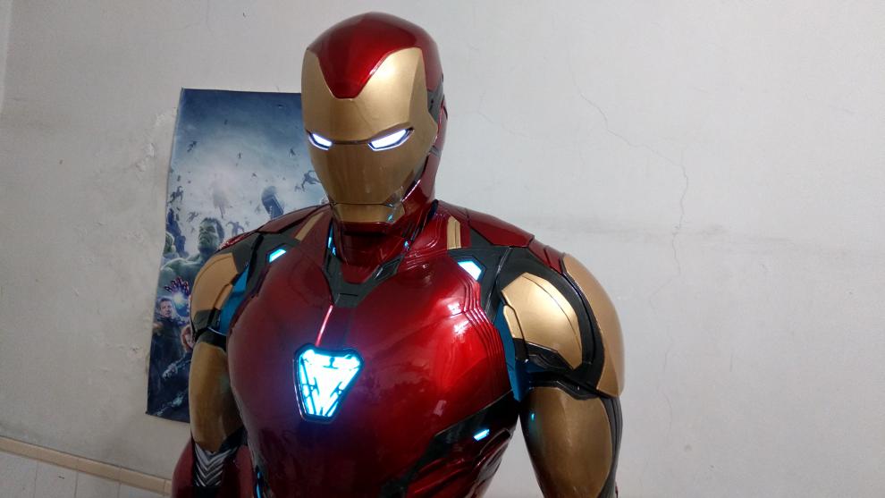 京选推荐漫威定制11马克mk85战甲钢铁侠盔甲可穿戴全身真人头盔雕像