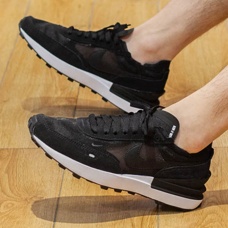 nike耐克男鞋2022夏季新款waffleone运动鞋网面舒适透气休闲鞋华夫