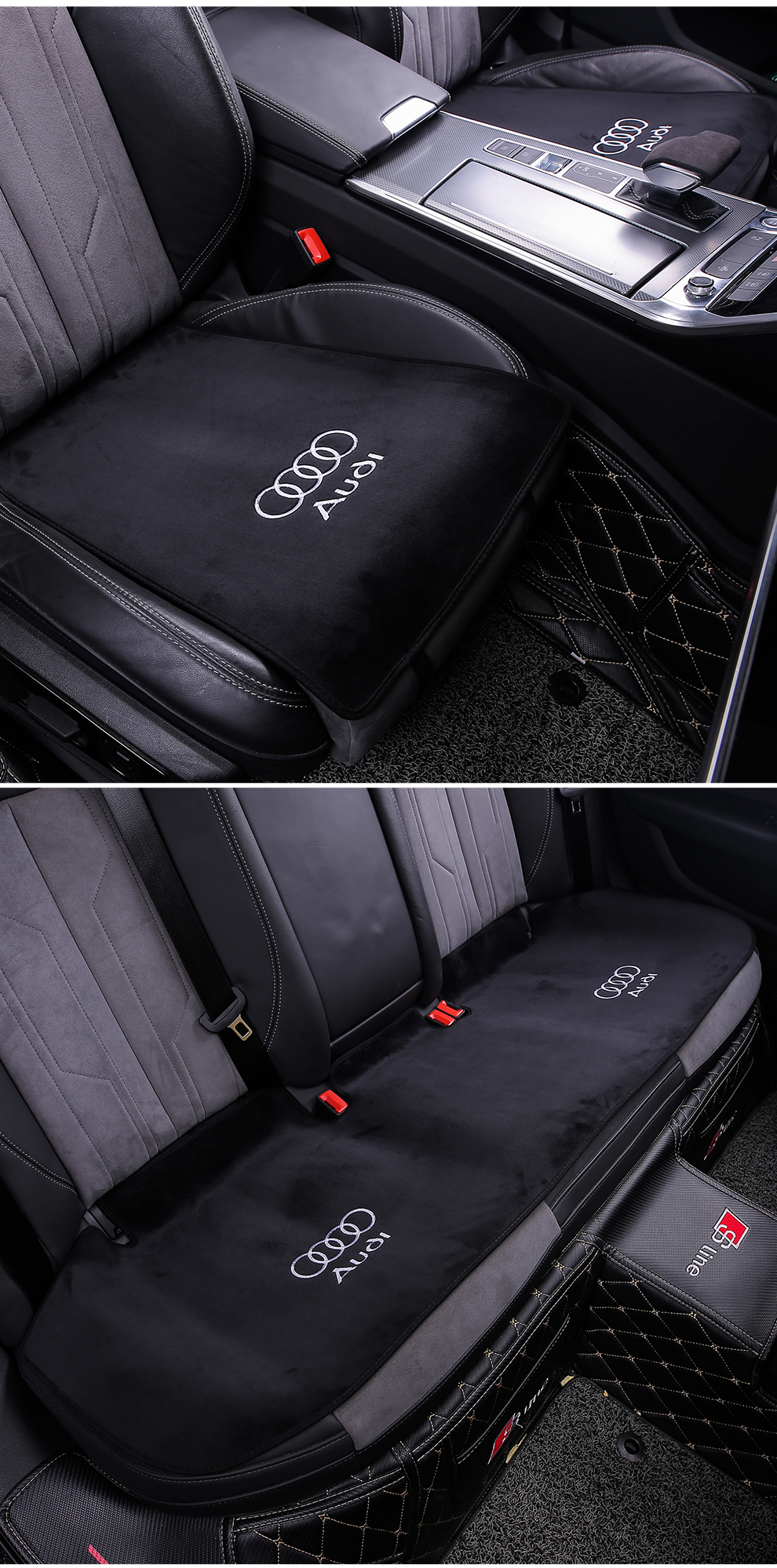 适用于19-23款奥迪a6l专用汽车坐垫单片四季通用冬季车内饰用品女