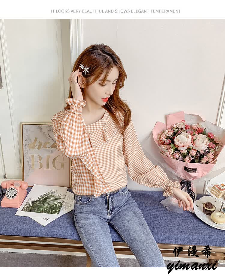 秋季宽松上衣中学生初中生士加棉女士雪季穿搭女生带绒衣服不规则方领