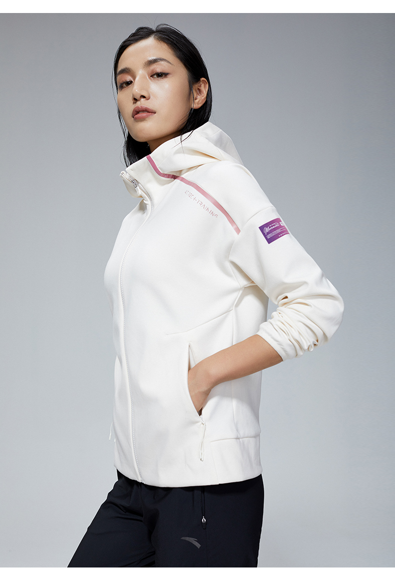 【商场同款】安踏运动外套女2021年春季新品新款运动服女162117702