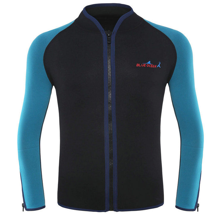 2mm加厚分体潜水服男女潜水冲浪衣防寒衣保暖溯溪服冬泳衣浮潜衣 单件