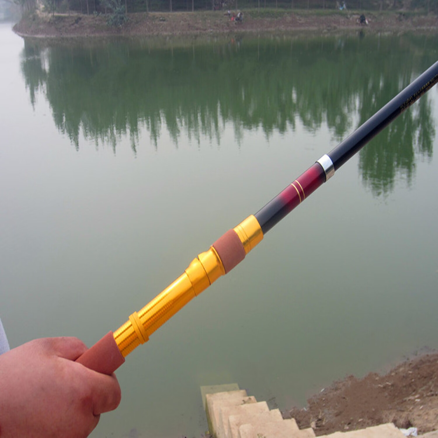 海竿抛竿超硬远投海杆红珍珠海竿2.