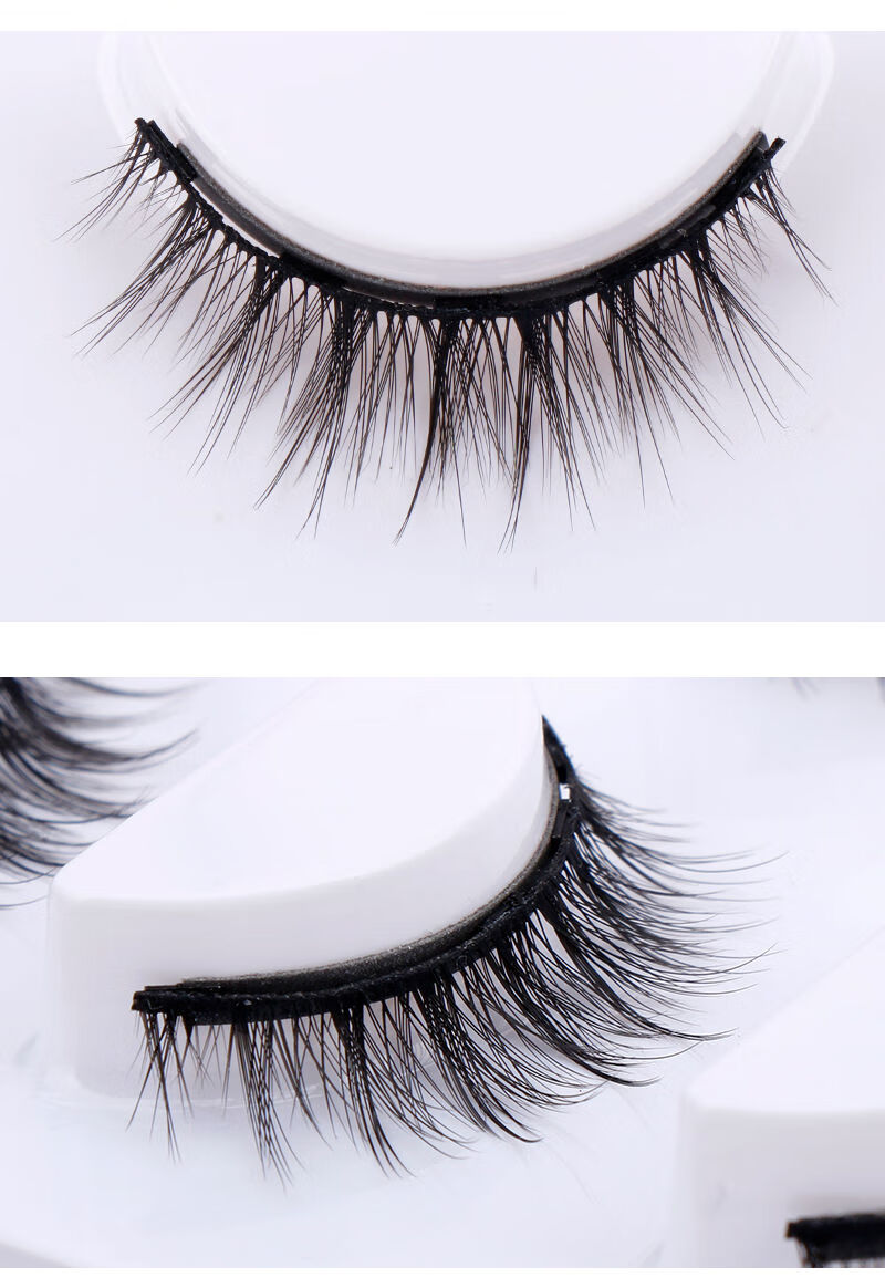 e磁铁磁石假睫毛网红磁力假睫毛新手自然套装古莎 07【图片 价格 品牌