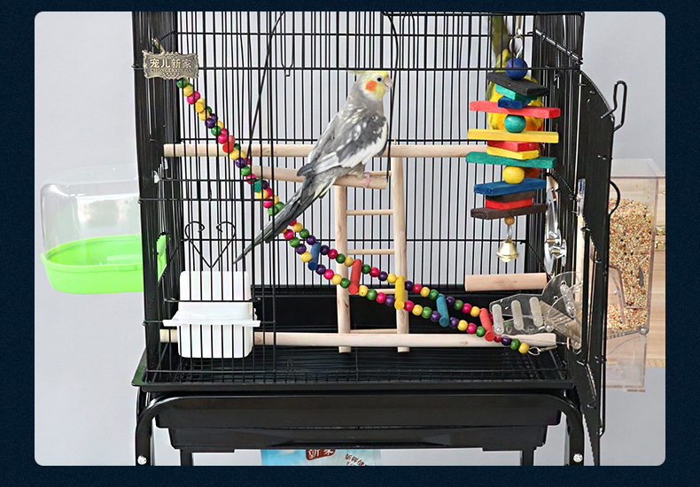 宠儿新家鹦鹉鸟笼子大号繁殖笼大型金属配对笼虎皮牡丹玄凤八哥别墅