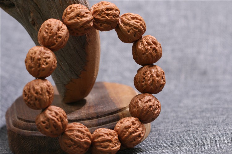 恋铂(lianbo) 文玩核桃太行山 野生小秋子手串 念珠京八棱门头沟磨盘