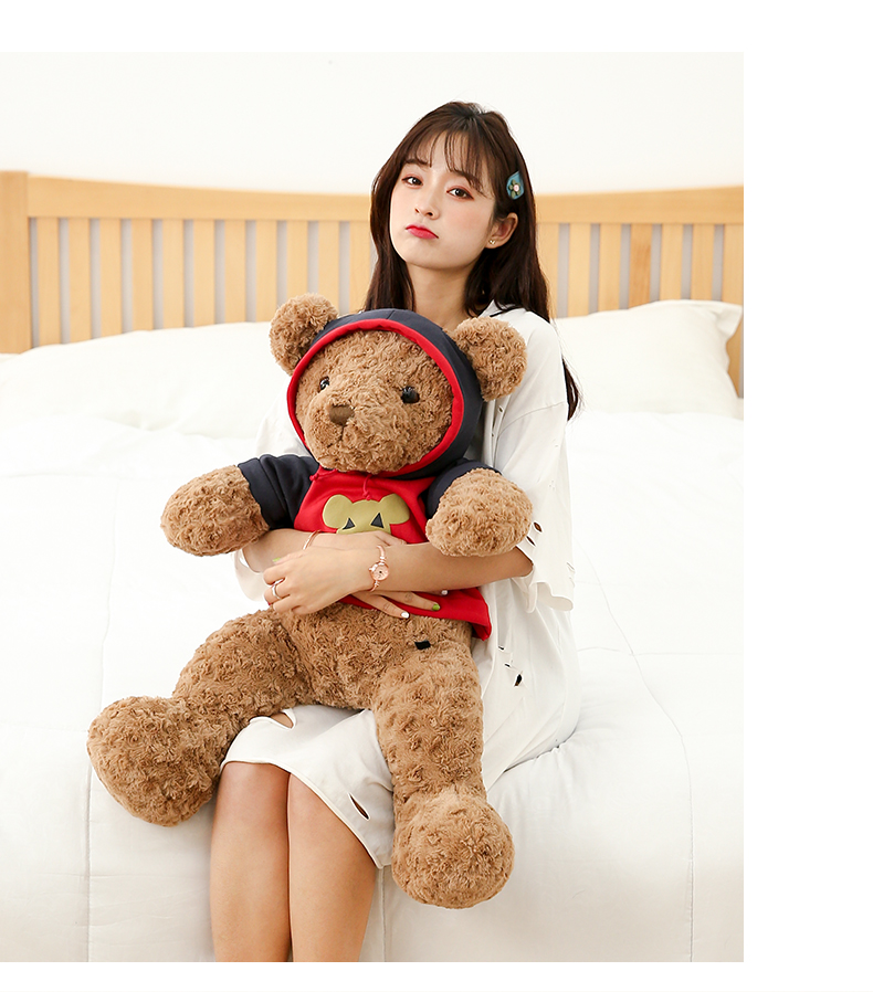 抱抱宝贝毛绒玩具泰迪熊公仔小号女孩陪睡玩偶娃娃泰迪熊女生大号生日