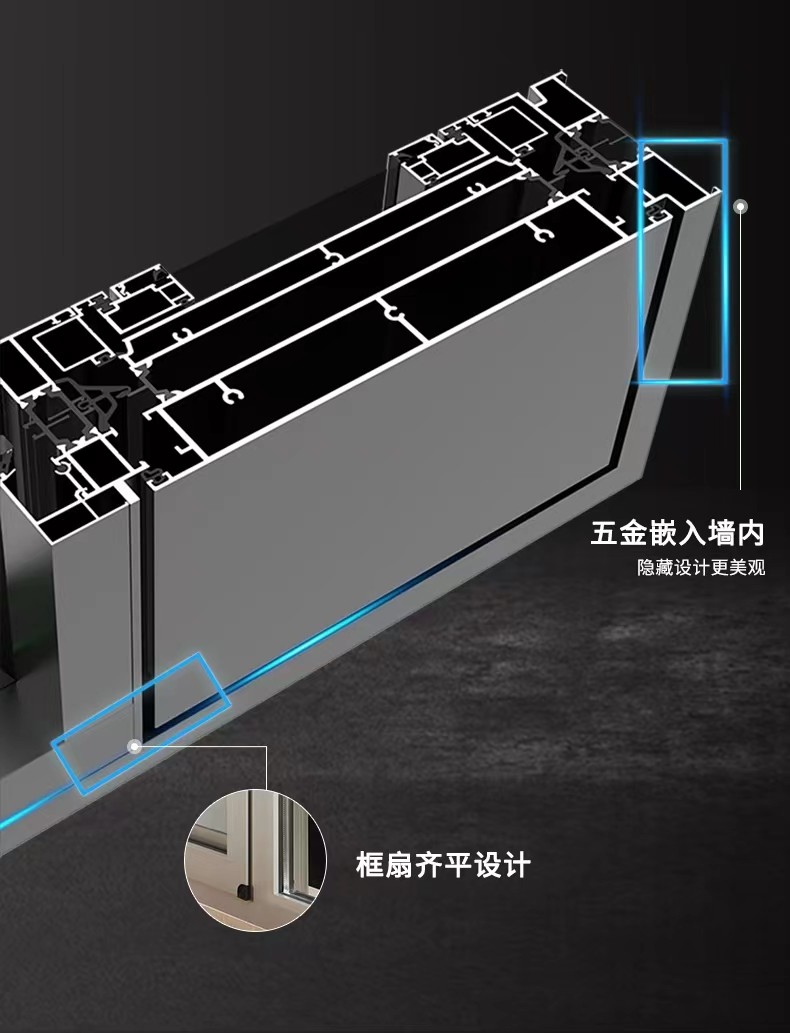 南京70系列系统门窗断桥铝窗平开窗隔音窗封阳台铝合金门窗北京上海