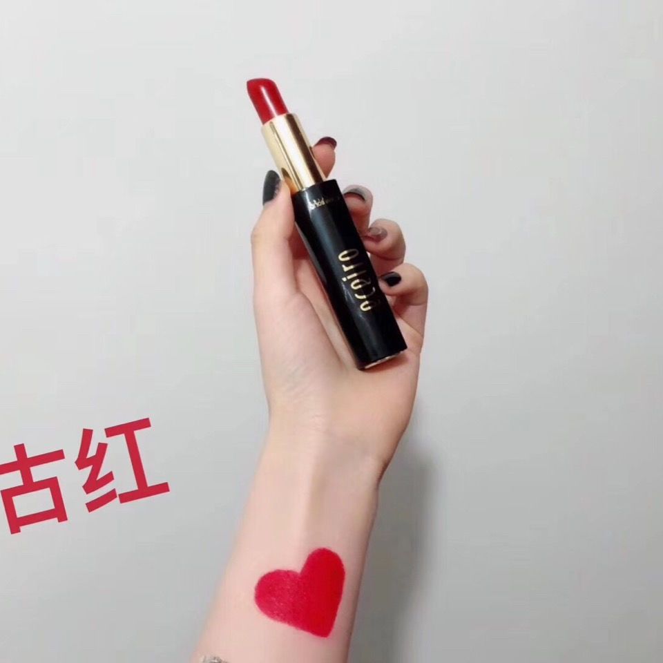 医采摩登口红恋爱粉枫叶红姨妈紫花样粉复古红鎏金款权杖款唇釉全姨妈