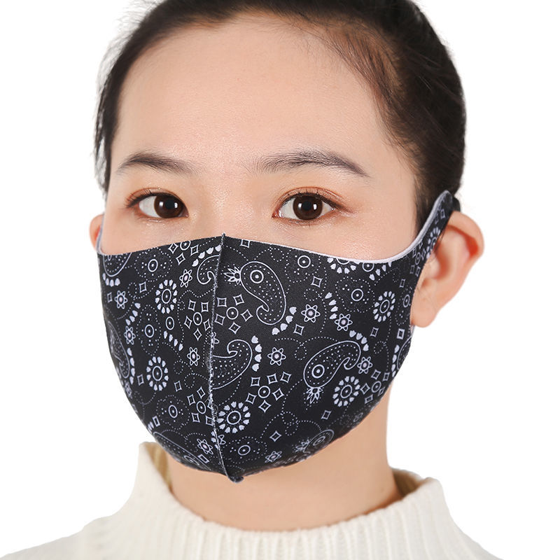 加大口罩男女鹿晗同款太空层口罩防尘透气可水洗新款防风防寒口罩男女