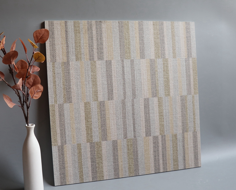 北欧灰色布纹瓷砖600x600客厅几何拼图地毯砖餐厅商铺特色仿古砖下单