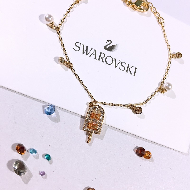 swarovski施华洛世奇手链女夏日冰棒手链仿水晶七夕情人节礼物送女友