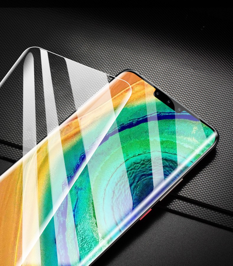 华为mate30pro钢化膜p40pro全屏覆盖mate20pro手机膜uv曲面全包p40pro