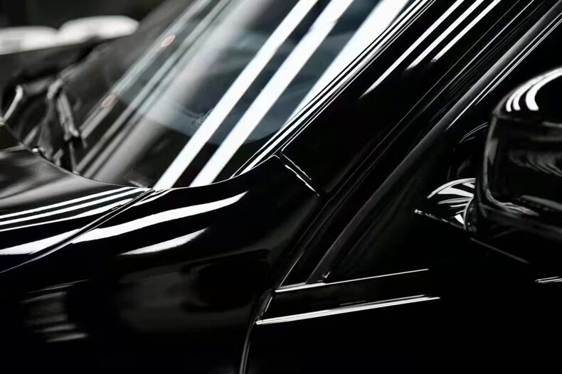 利欧贝利欧贝tpu超亮钢琴黑汽车改色膜亮黑全车改色贴膜漆面车衣保护