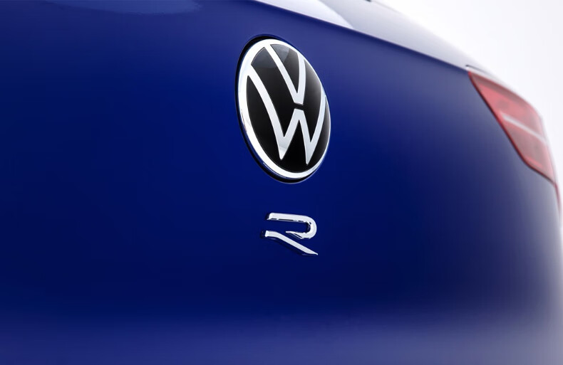 温斯堡适用大众gti车标贴高尔夫8迈腾凌渡cc新款r标中网贴黑后尾字母