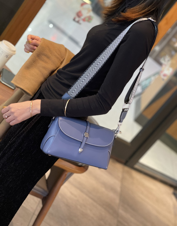 sara lee品牌 包包女2021新款真皮女包韩版单肩斜挎包时尚百搭ins超火