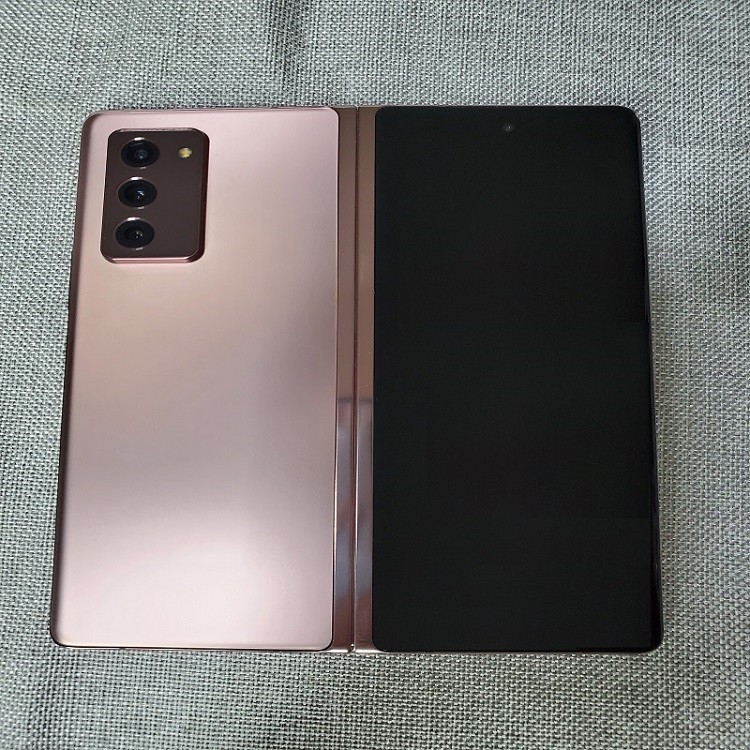 准新机三星galaxyzfold25gsmf9160折叠屏双模5g手机二手迷雾金12g512g