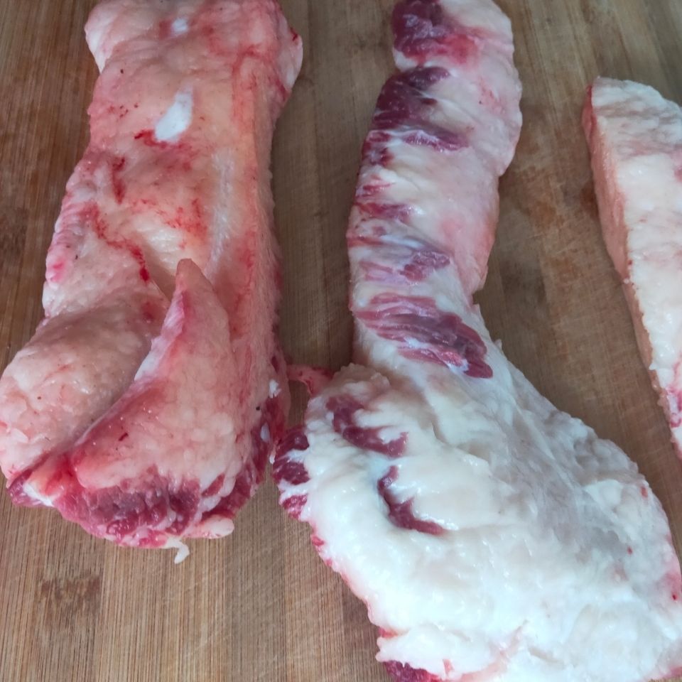 【生鲜牛油 牛胸膘牛油 500克】新鲜整块牛胸油胸口捞胸口油 500g