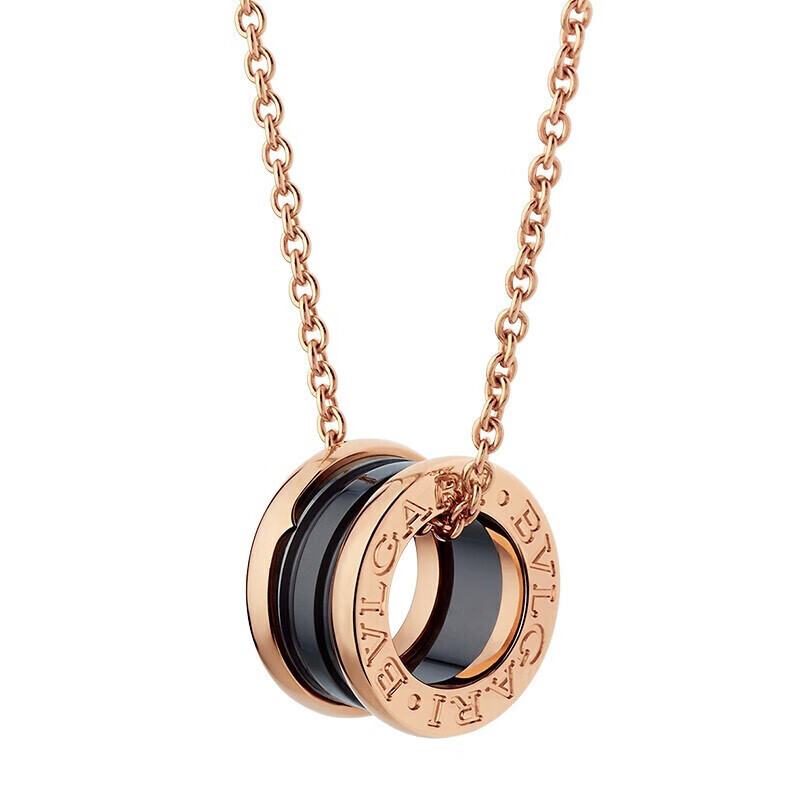 bvlgari 宝格丽项链 女士螺旋弹簧b.