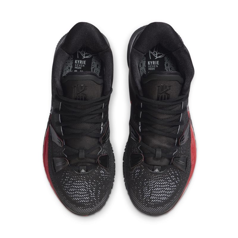 严选好物bebe8耐克nikekyrie7欧文7代运动男子实战篮球鞋黑金cq