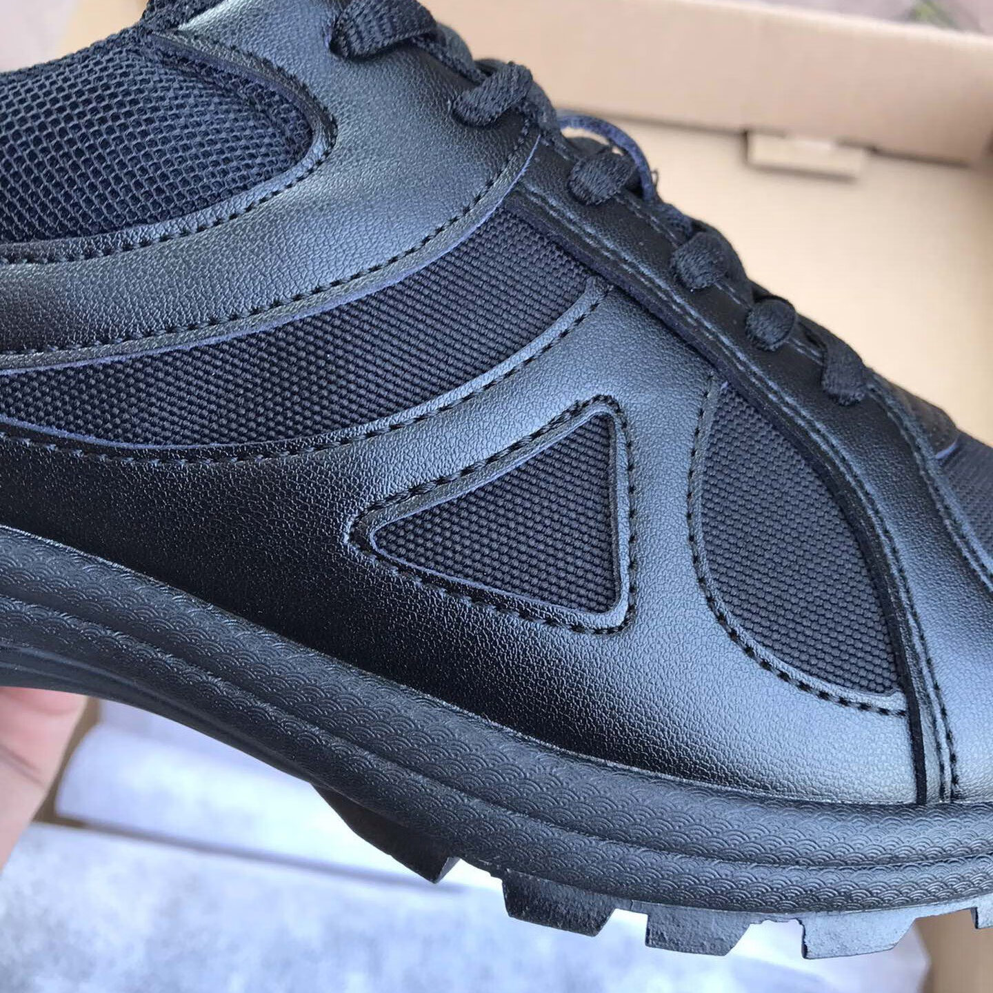 金 猴训练鞋 金猴黑色作训鞋男夏季网眼透气跑步鞋春秋帆布超轻耐磨军