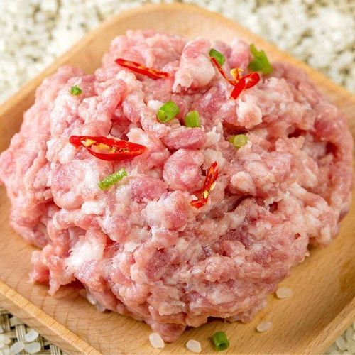 新鲜冷冻猪肉厂家直销猪肉馅儿5斤真空包装 5斤 顺丰快递