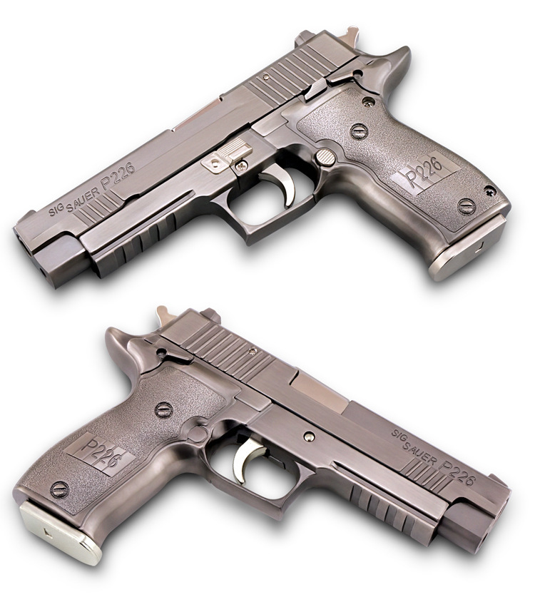 p226合金全拆枪模1205儿童金属合金兵人器玩具枪抢模型不可发射p226