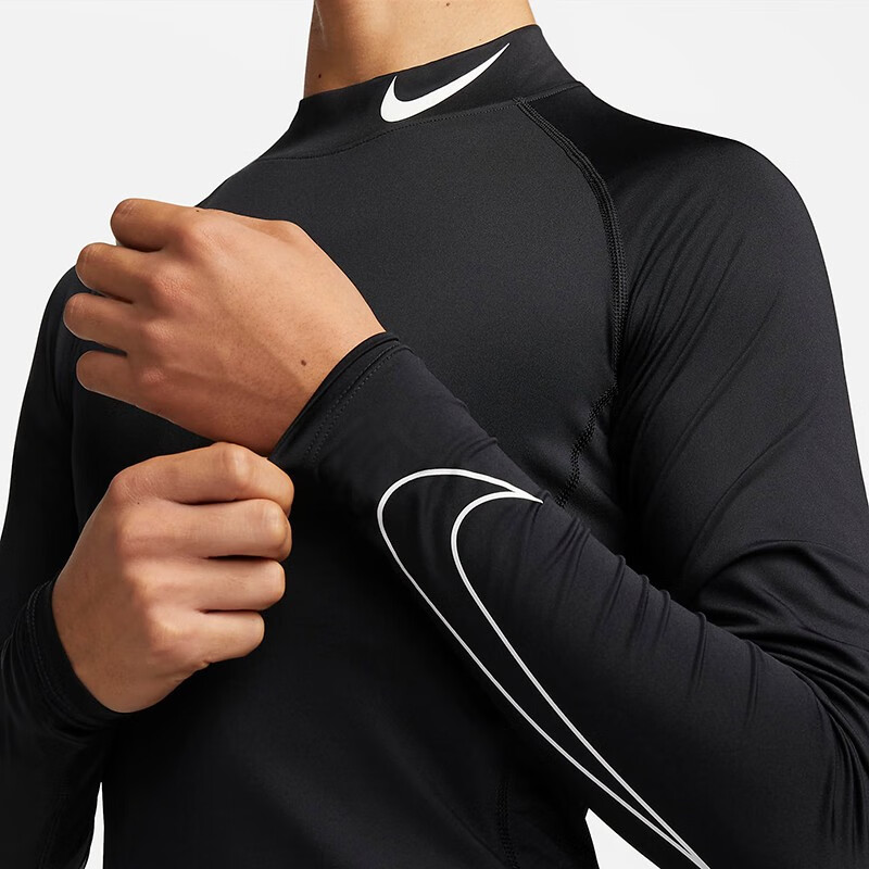 耐克nike健身服男紧身衣男长袖运动t恤nikepro紧身服健身衣跑步dd