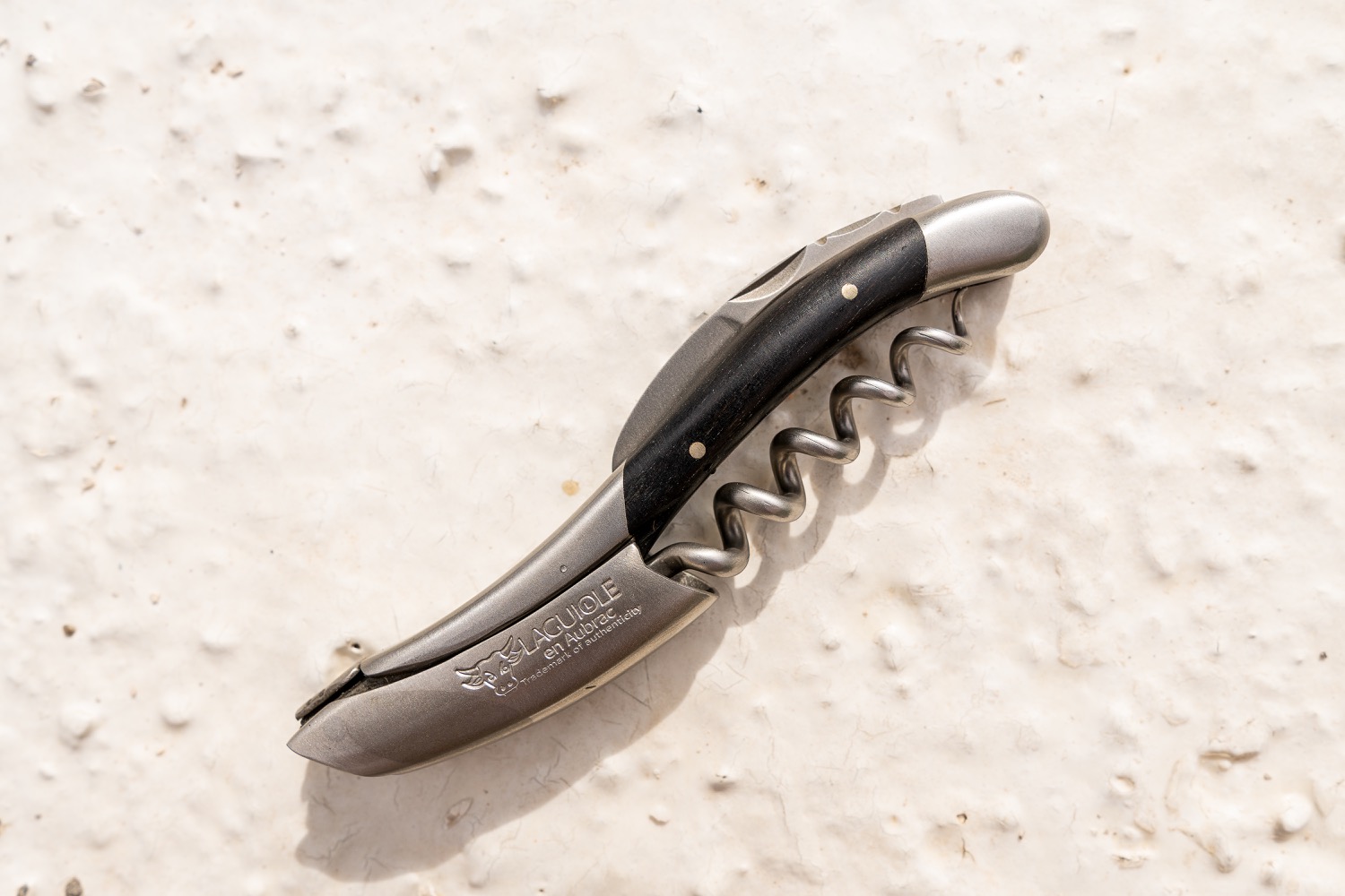 法国手工拉吉奥乐酒刀laguioleenaubrac海马开瓶器启瓶器骑士版牛角