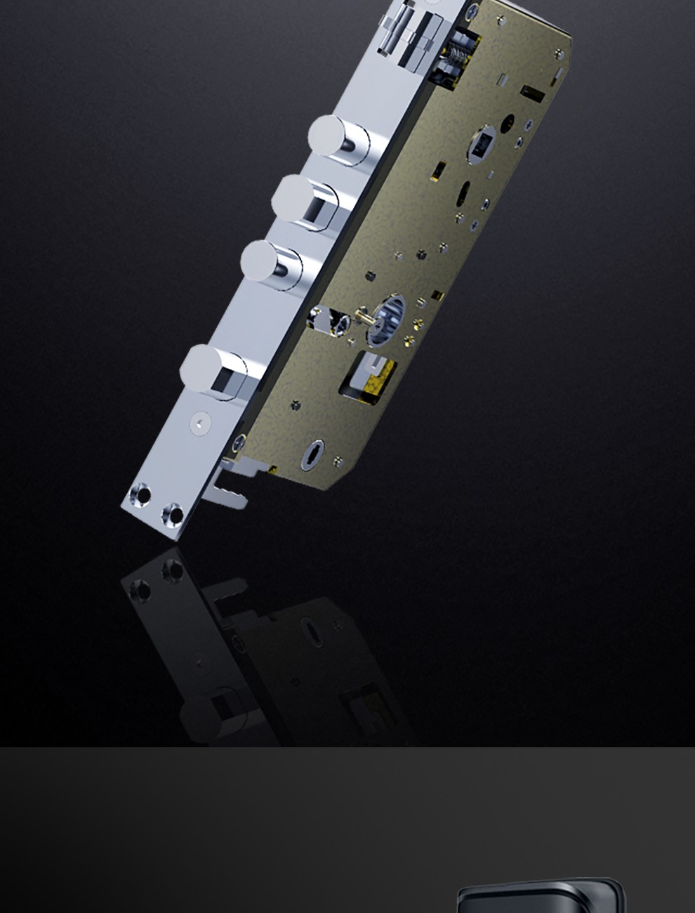 凯迪仕(kaadas)s110指纹锁智能密码电子锁wifi磁卡感应家用防盗锁