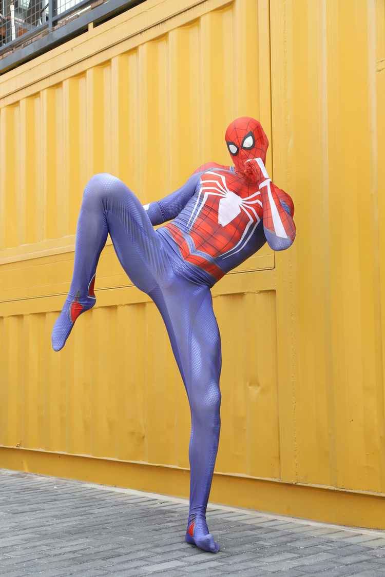 漫威蜘蛛侠紧身衣男 蜘蛛侠cos紧身衣动漫服装英雄复仇者联盟万圣节