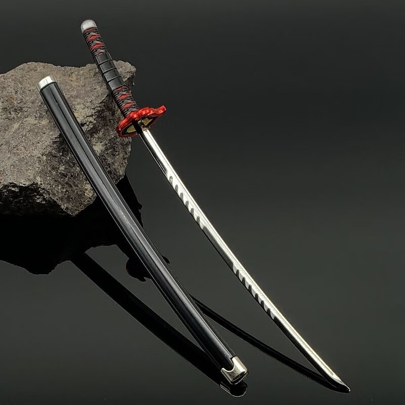 gotp 鬼灭之刃周边日轮刀金属模型我妻善逸灶门碳治郎富冈义勇 不死川