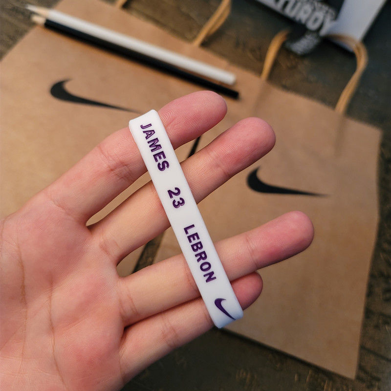 梓珊fxm篮球星詹姆斯湖人队科比硅胶动手环潮男女学生个性手链腕带23