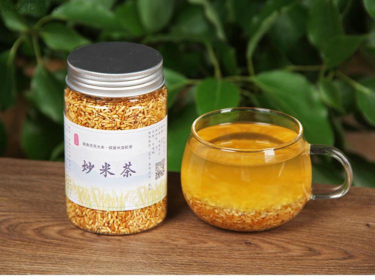 农朵丨炒米茶焦米茶糙米茶农家大米柴锅炒制焦香清爽去油腻2瓶350gx2