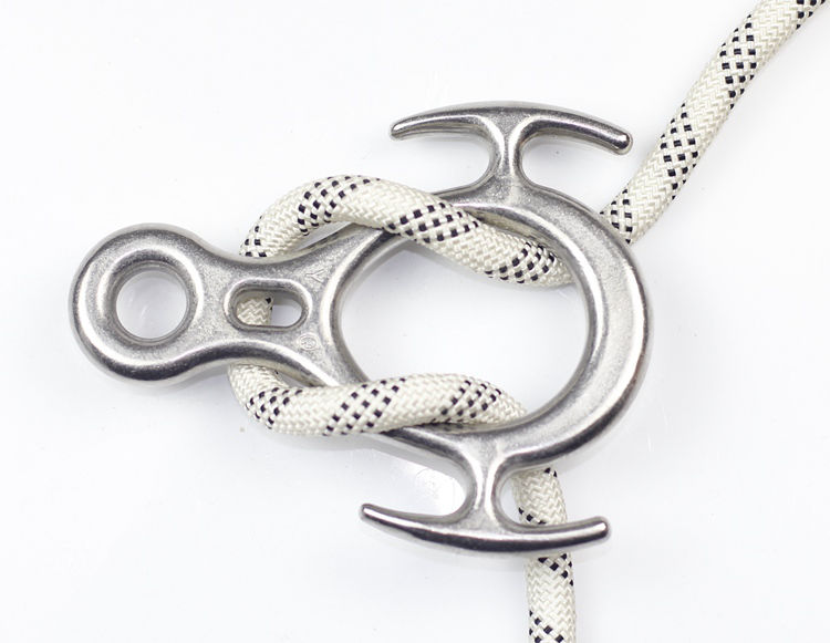 8字环下降器304不锈钢索降绳降户外攀岩装备高空作业新款