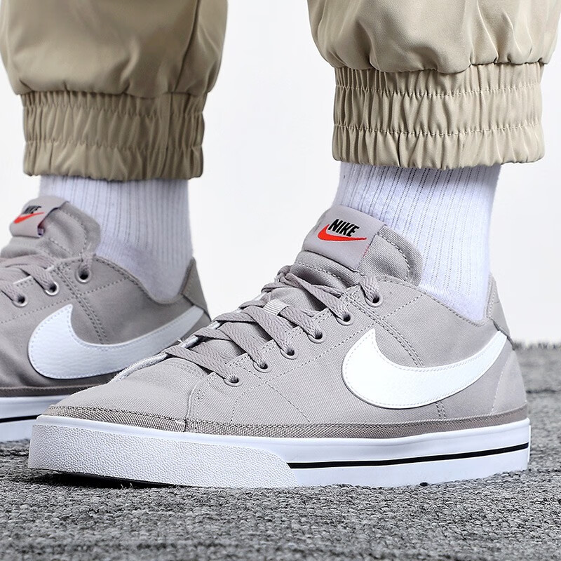 胜道运动nike耐克板鞋男春季新款黑色帆布鞋滑板鞋运动鞋cw6539-002