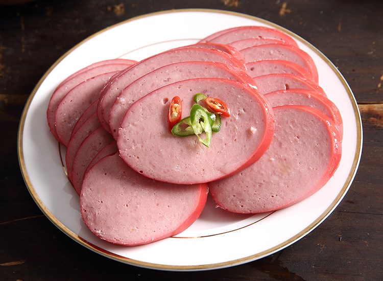 草原良友 山林大红肠上海特产绿标三林香肠凉菜即食卤味熟食下饭菜