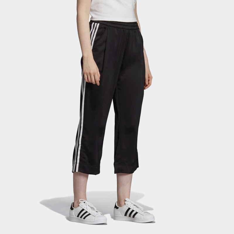 adidas阿迪达斯三叶草女裤新款舒适休闲运动阔腿长裤ec0926h37822s