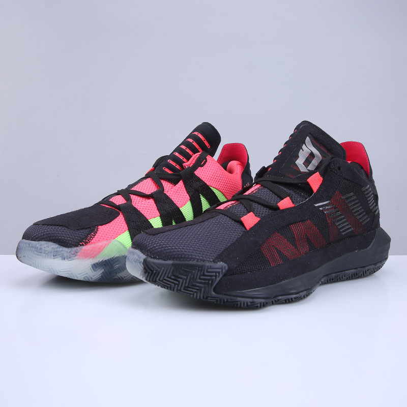 adidas阿迪达斯新款dame6利拉德6代运动男子鸳鸯配色实战篮球鞋ef9875