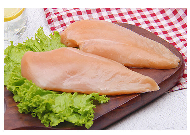鸡胸肉冷冻新鲜鸡大胸速冻生鸡肉鸡脯肉健身代餐单冻